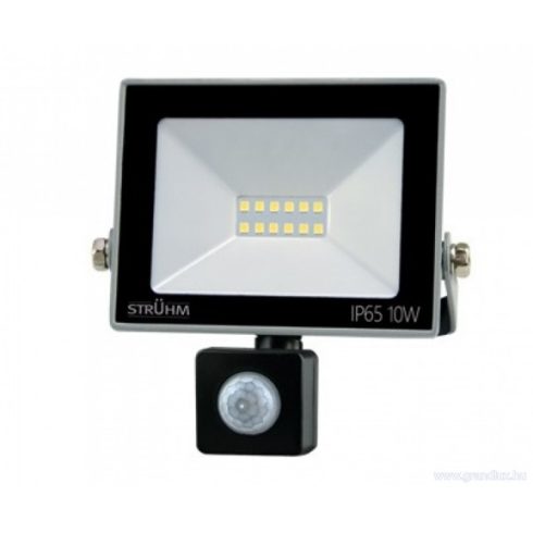 STRÜHM KROMA LED S 10W GREY 4500K MOZGÁSÉRZÉKELŐS REFLEKTOR