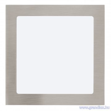   EGLO FUEVA 1  LED PANEL 17W 3000K SÜLLYESZTETT NÉGYZET NIKKEL 1600lm