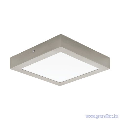 EGLO FUEVA 1  LED PANEL 18W 4000K MENNYEZETI NÉGYZET NIKKEL 2100lm