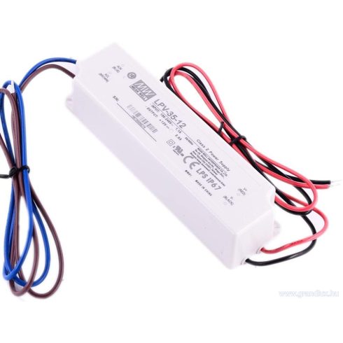 MEANWELL 35W LPV-35-12 35W-12V LED tápegység 