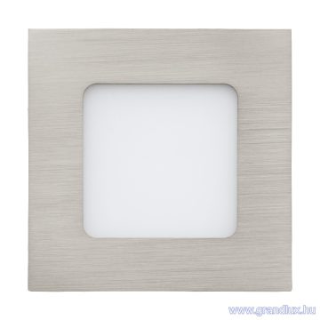   EGLO FUEVA 1  LED PANEL 2,7W 3000K SÜLLYESZTETT NÉGYZET NIKKEL 300lm