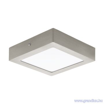   EGLO FUEVA 1  LED PANEL 11W 3000K MENNYEZETI NÉGYZET NIKKEL 1200lm