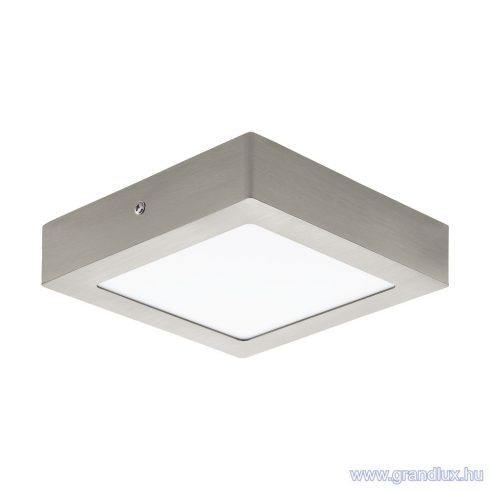 EGLO FUEVA 1  LED PANEL 11W 3000K MENNYEZETI NÉGYZET NIKKEL 1200lm