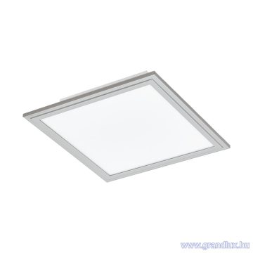   EGLO SALOBRENA 2 LED PANEL 16W 4000K MENNYEZETI NÉGYZET NIKKEL 2100lm