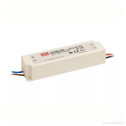 MeanWell 60W LPC-60-1750 60W 9-34V/1750mA LED tápegység IP67